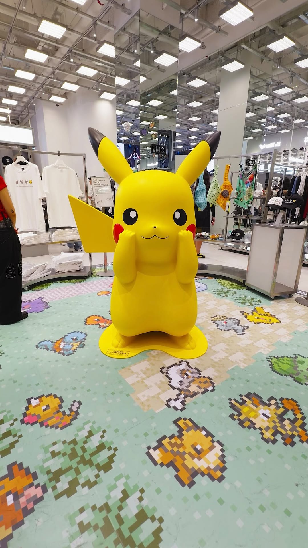 Pokemon Pixel Art Fashion Pop-Up Store