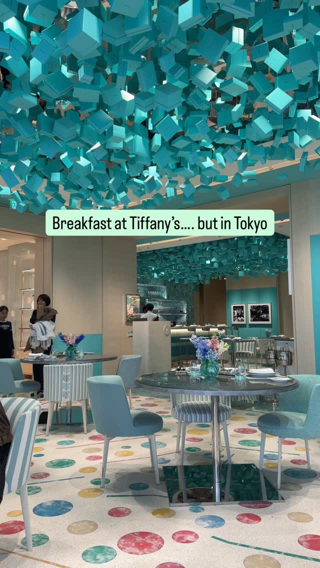 Tiffany & Co. Cafe Offers Unique Tokyo Breakfast
