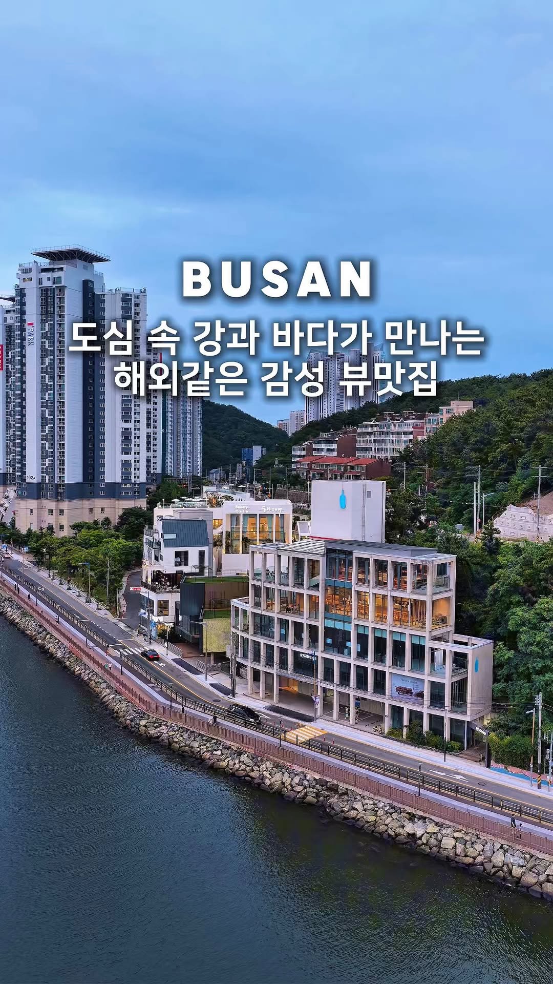 Blue Bottle Cafe Offers Stunning Views of Busan