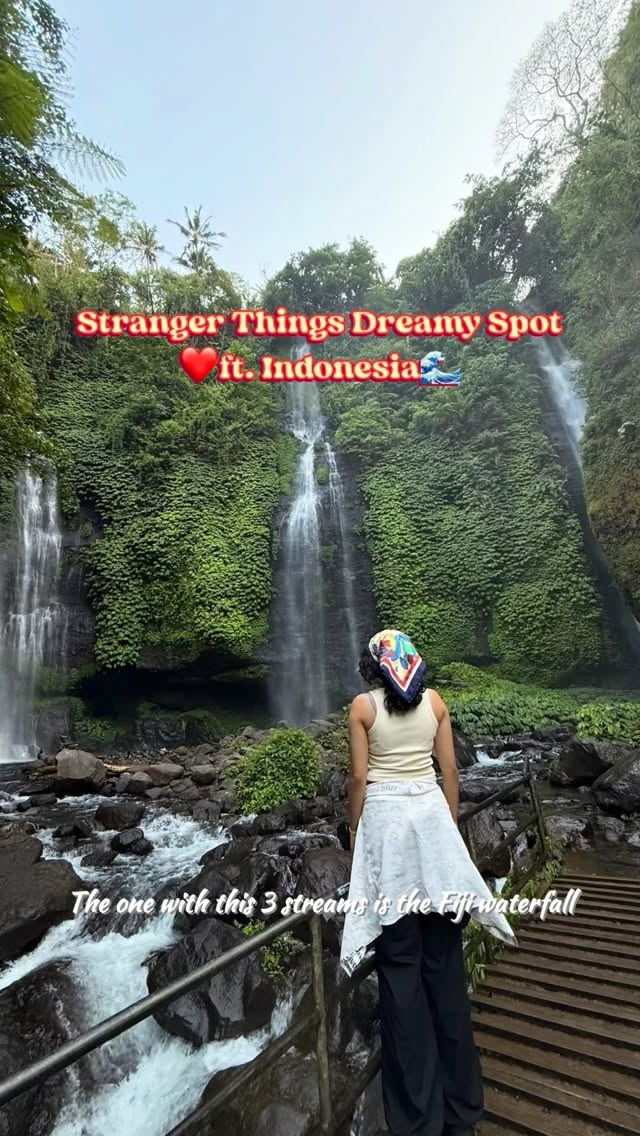 Bali's Lush Waterfalls and Hanging Restaurant