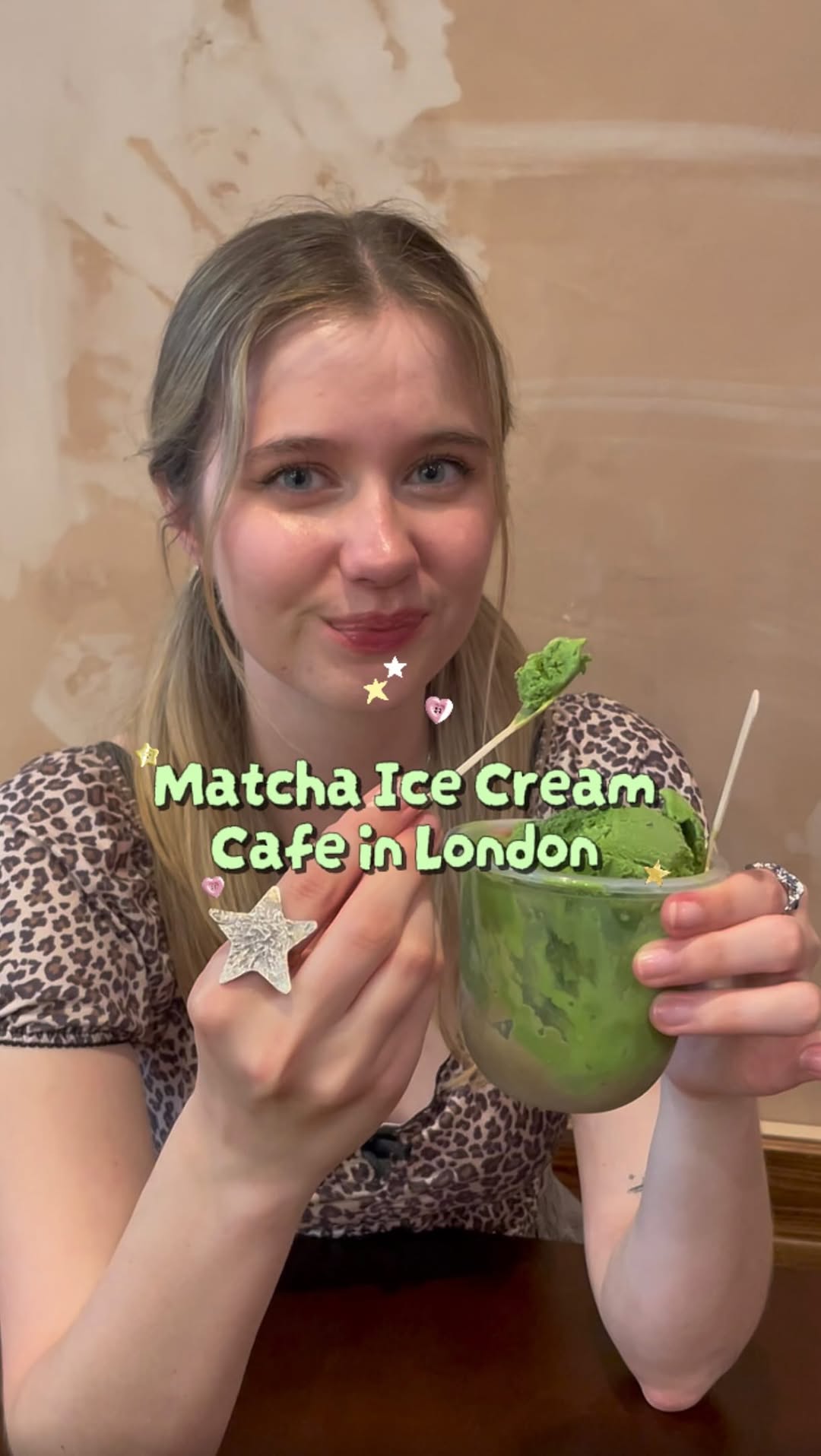 London Café Serves Matcha Ice Cream