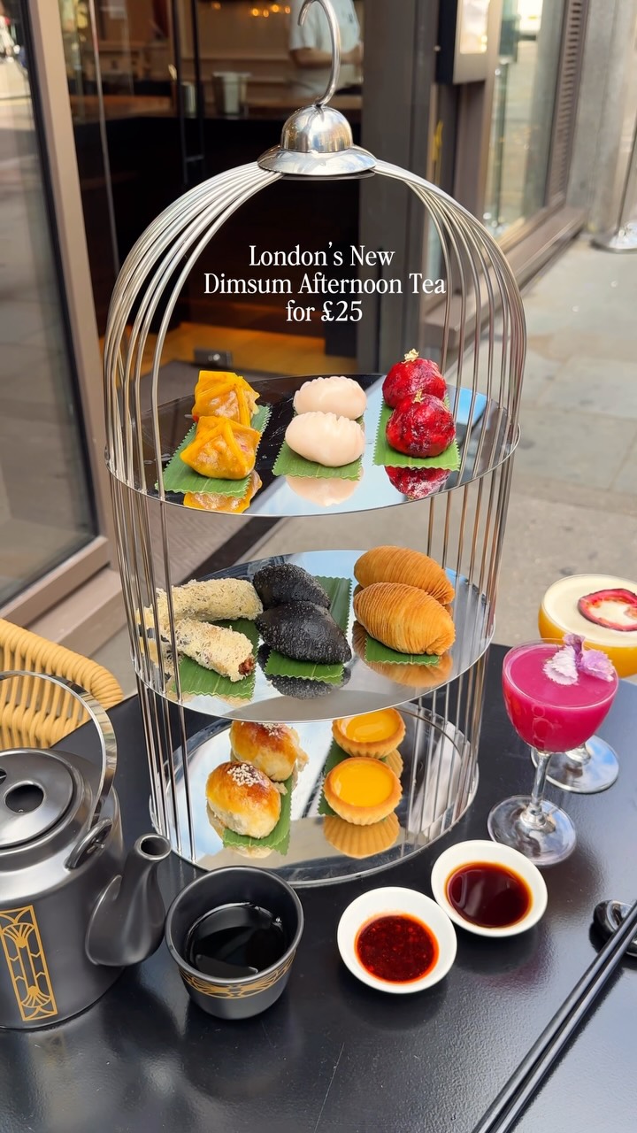 Pretty Chinese Afternoon Tea With Dim Sum