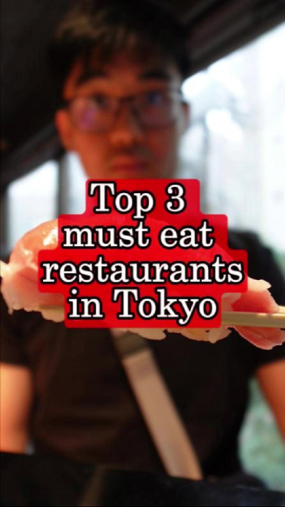 Tokyo's Top Three Restaurants For Japanese Cuisine