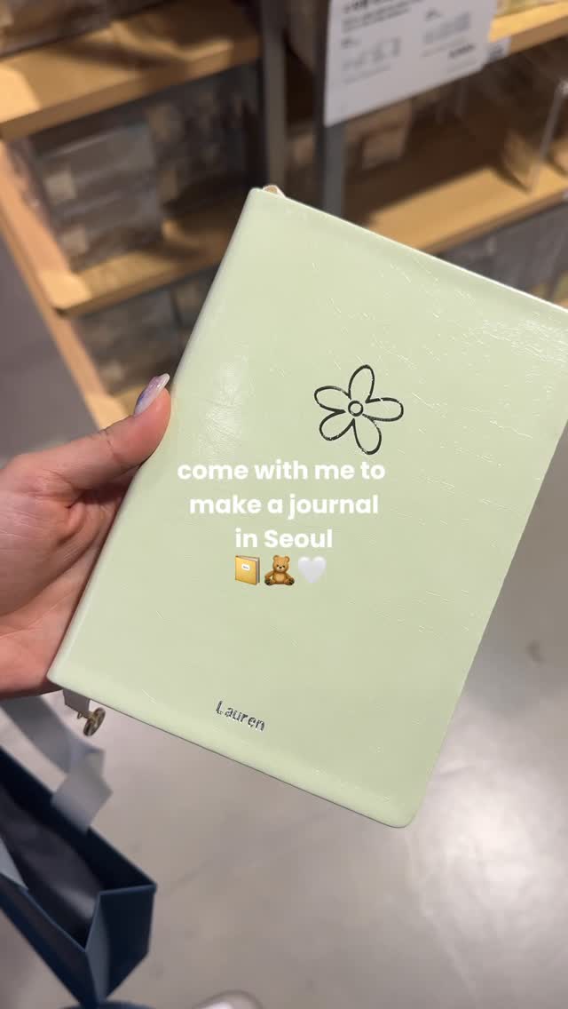 Seoul Journal Customization At Paper Tailor