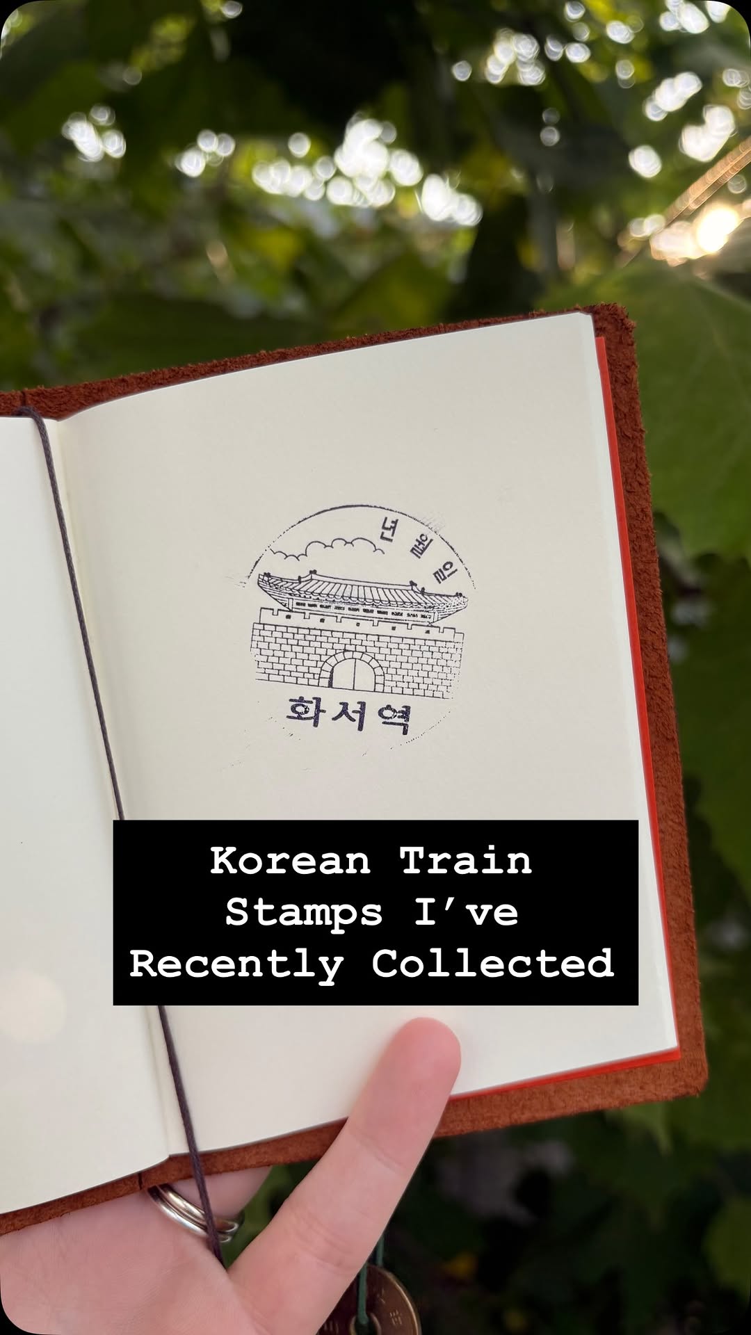Collecting Train Stamps At Seoul Area Stations