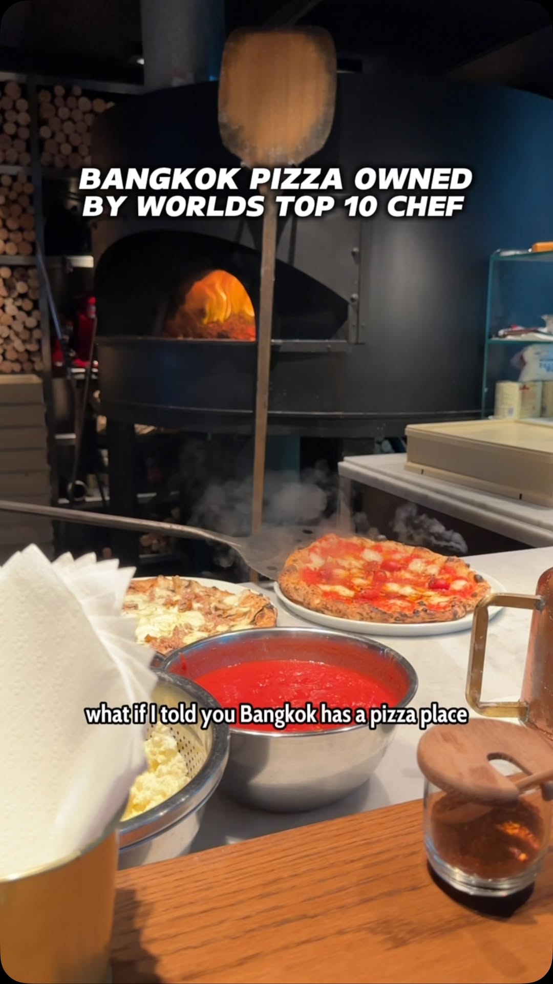 Bangkok's Top Pizza Chef's Restaurant