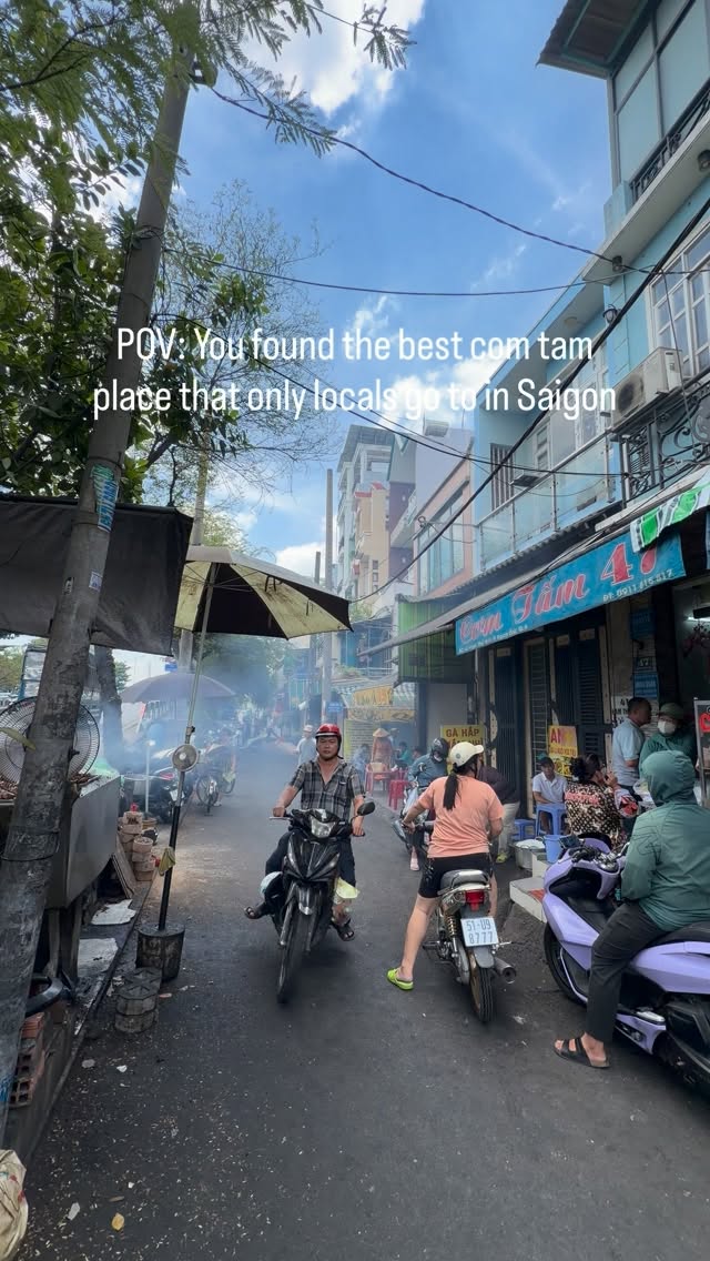 Com Tam Dishes Served at a Saigon Eatery