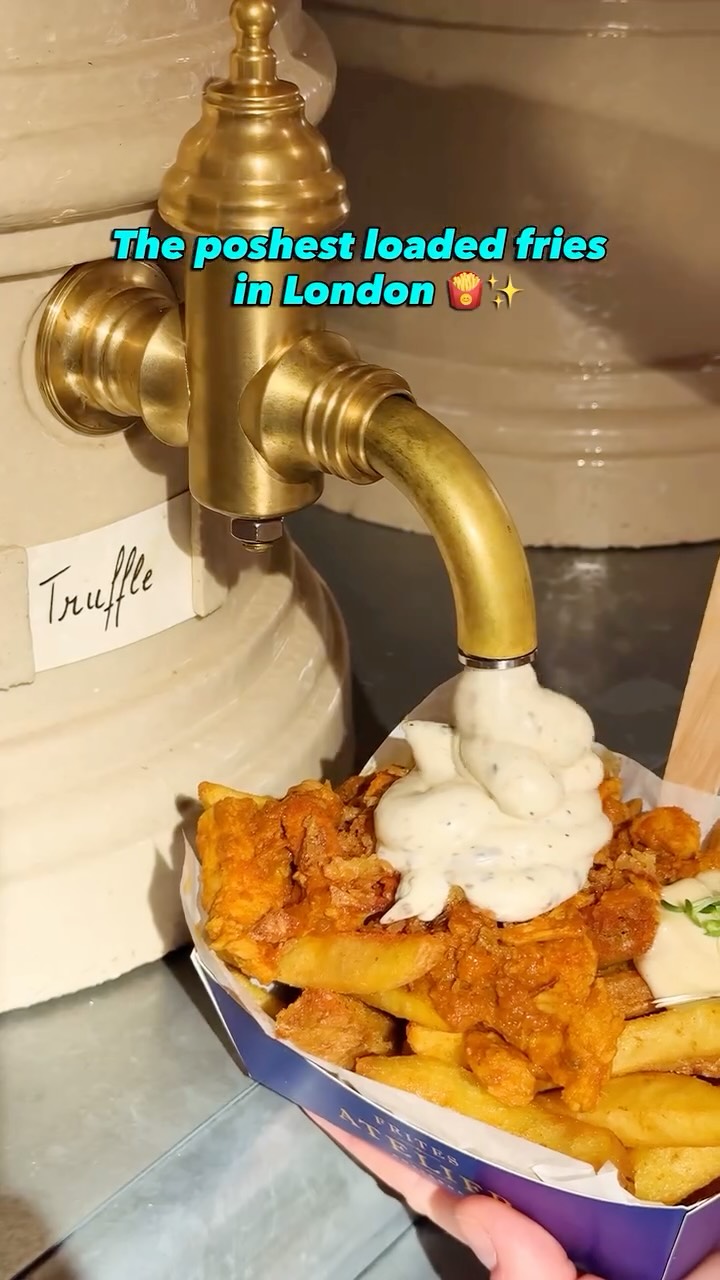 Gourmet Loaded Fries At London's Frites Atelier