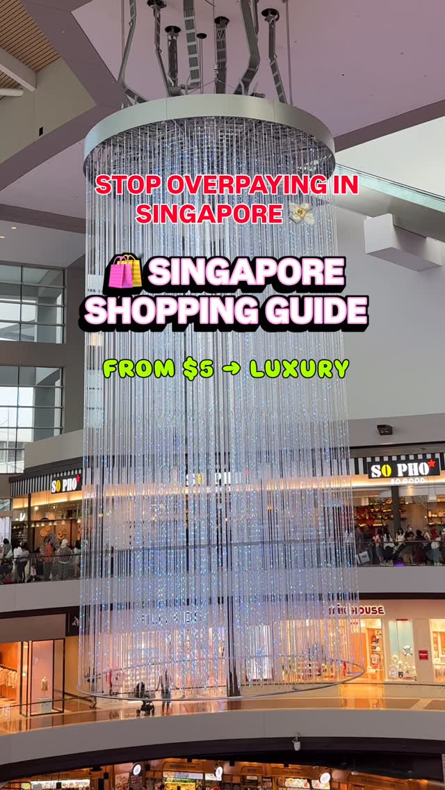 5 Shops in Singapore