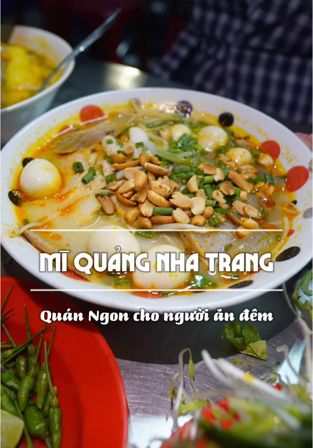 Nha Trang's Popular Mì Quảng Noodle Stalls