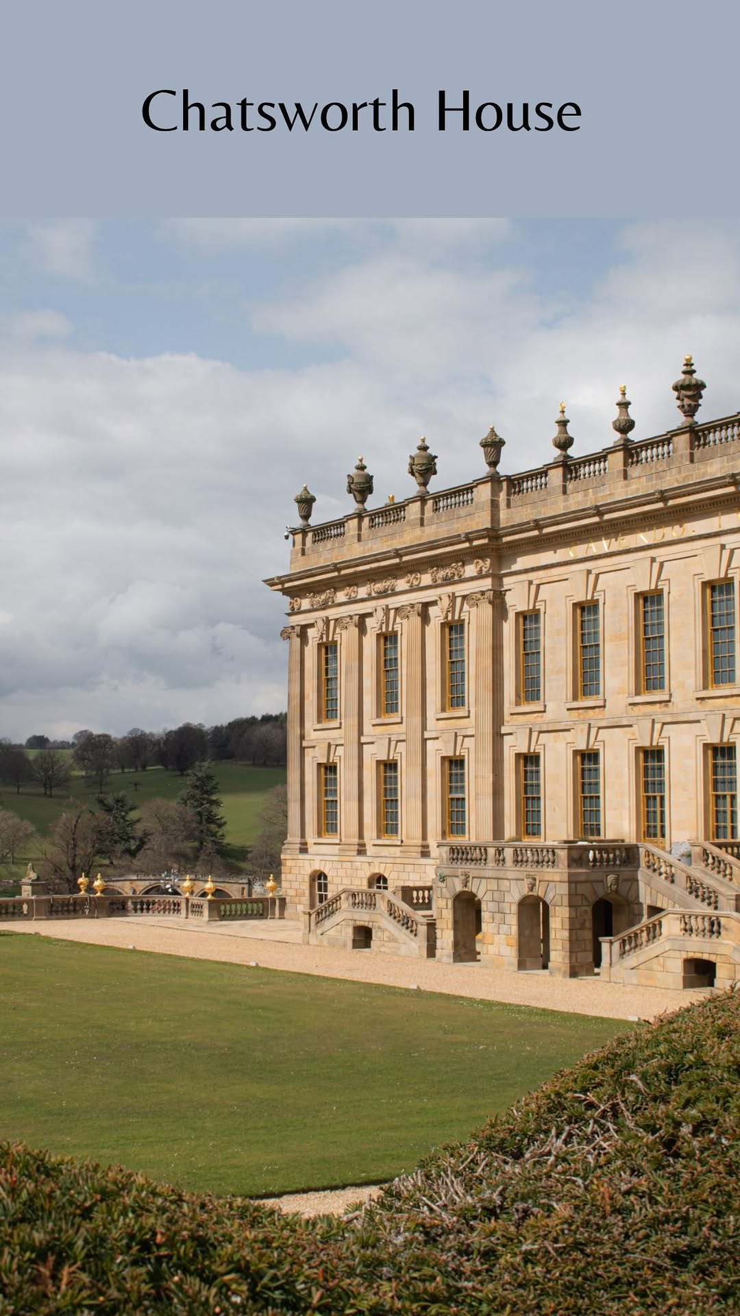 Chatsworth House: A Filming Location for Period Dramas