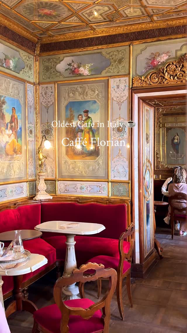 Historic Venice Cafe in Piazza San Marco