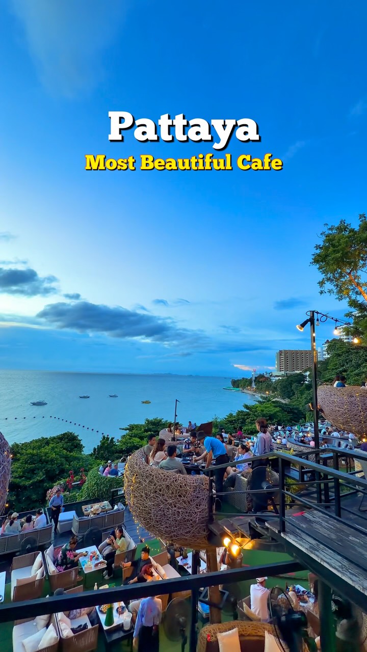Pattaya's Most Beautiful Beachfront Cafe