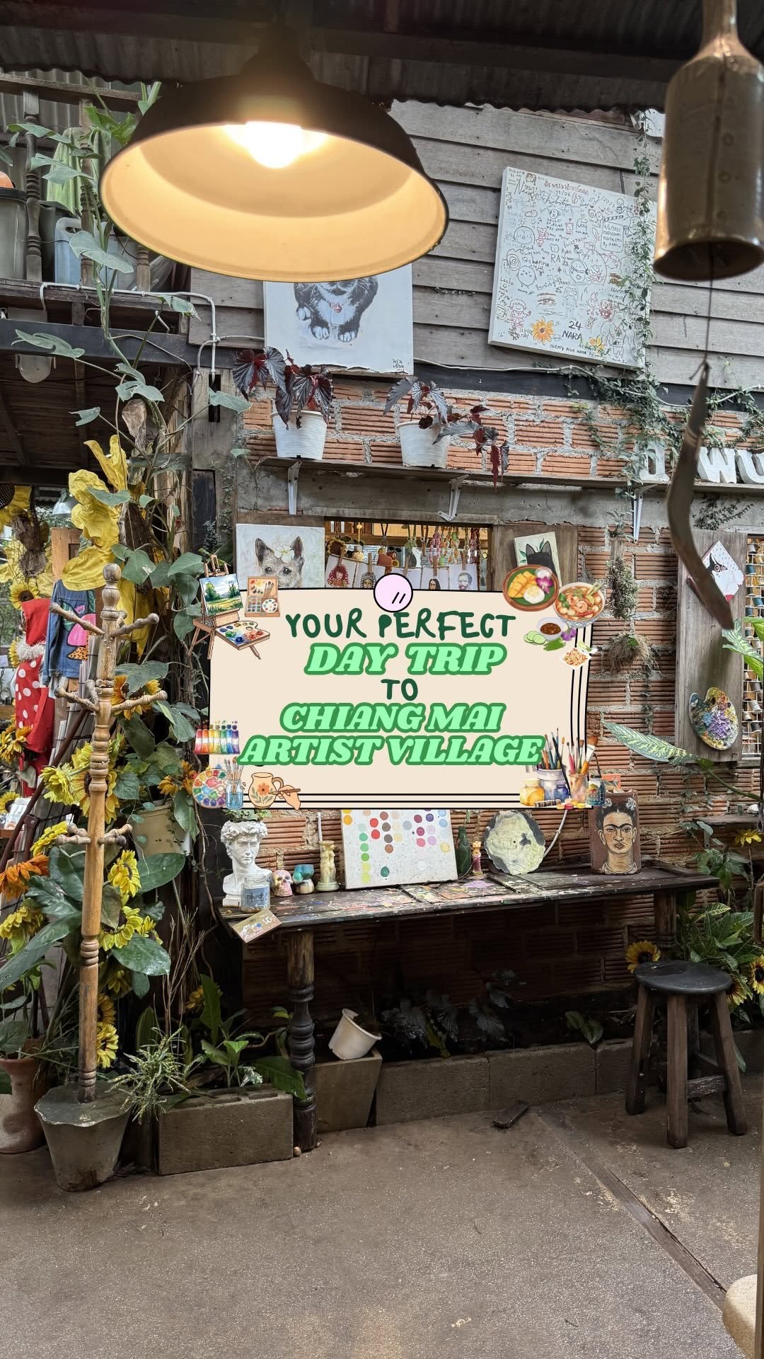Chiang Mai's Artist Village And Local Cafes