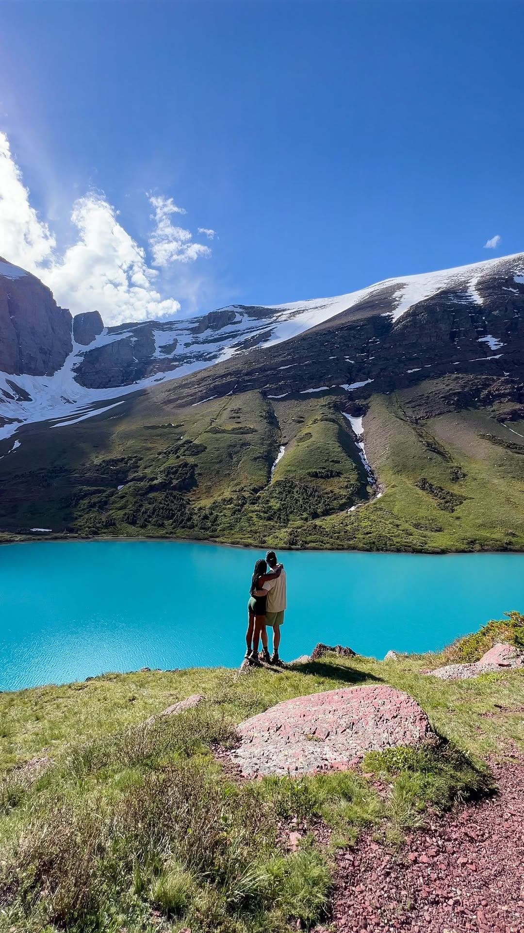 Glacier National Park's Turquoise Lakes and Mountains