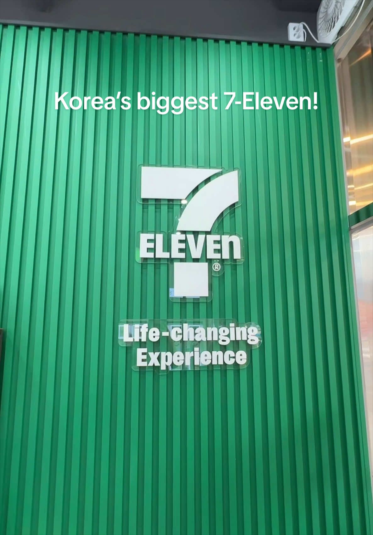 Korea's Largest 7-Eleven: Unique K-Pop and Ramen