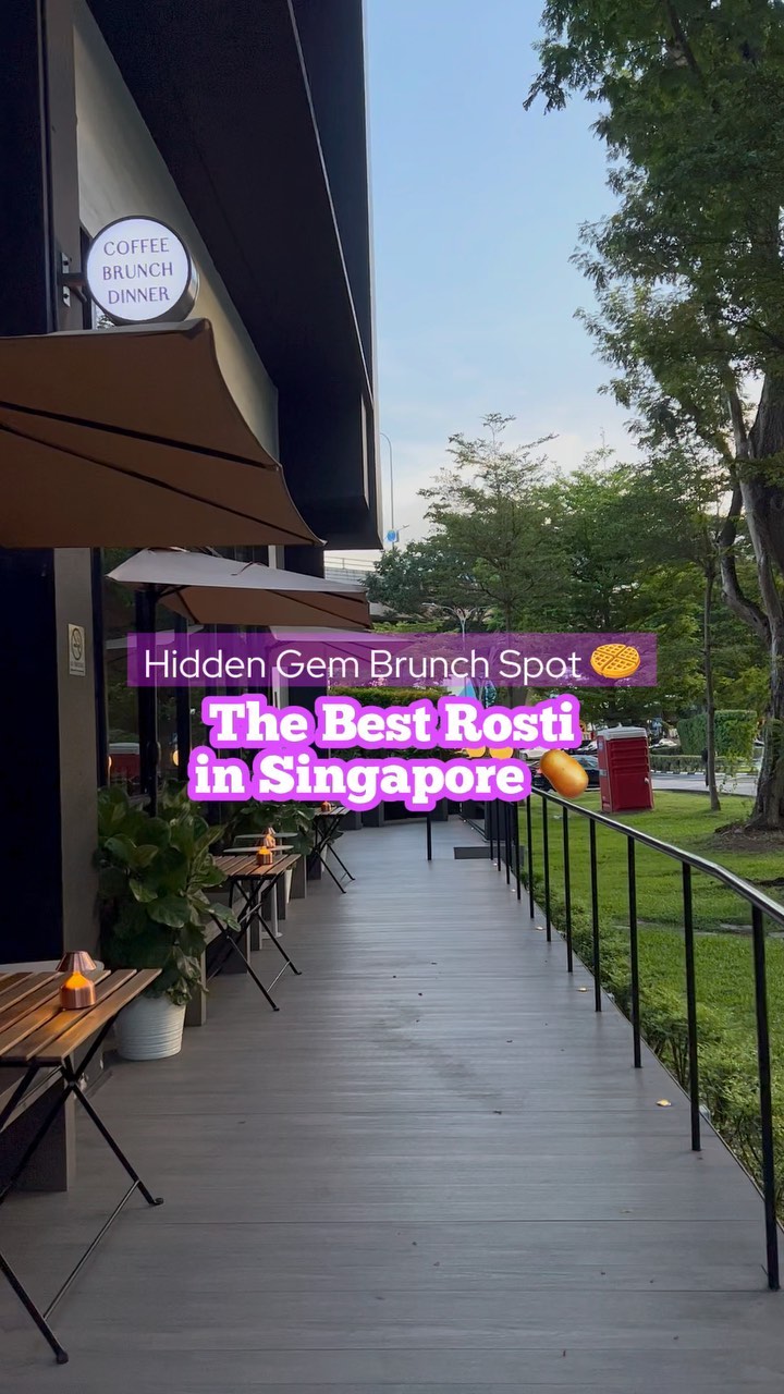 Singapore Brunch Cafe Featuring Rosti