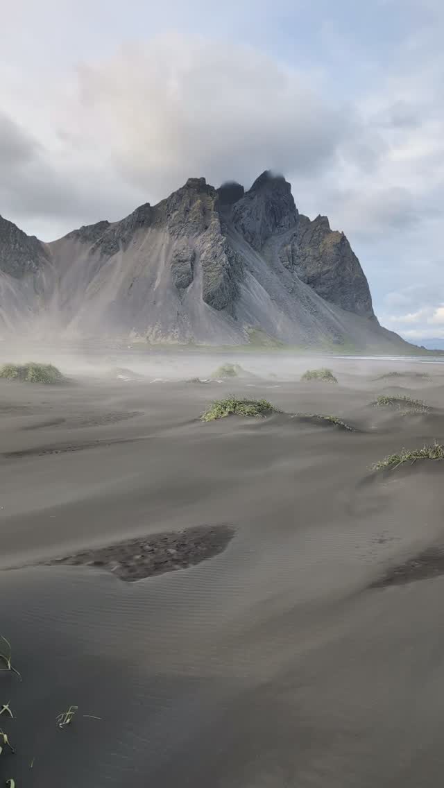 Icelandic Vestrahorn Mountain