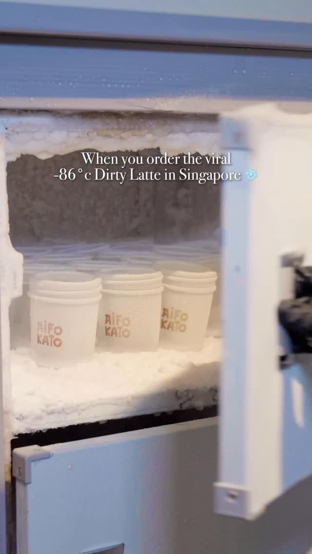 Aifokato: Singapore's Frozen Dirty Latte Destination