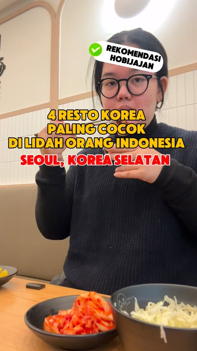 4 Restaurants in Seoul