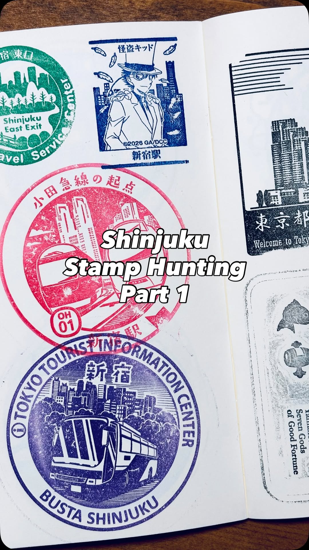 Shinjuku Station Stamp Rally Exploration