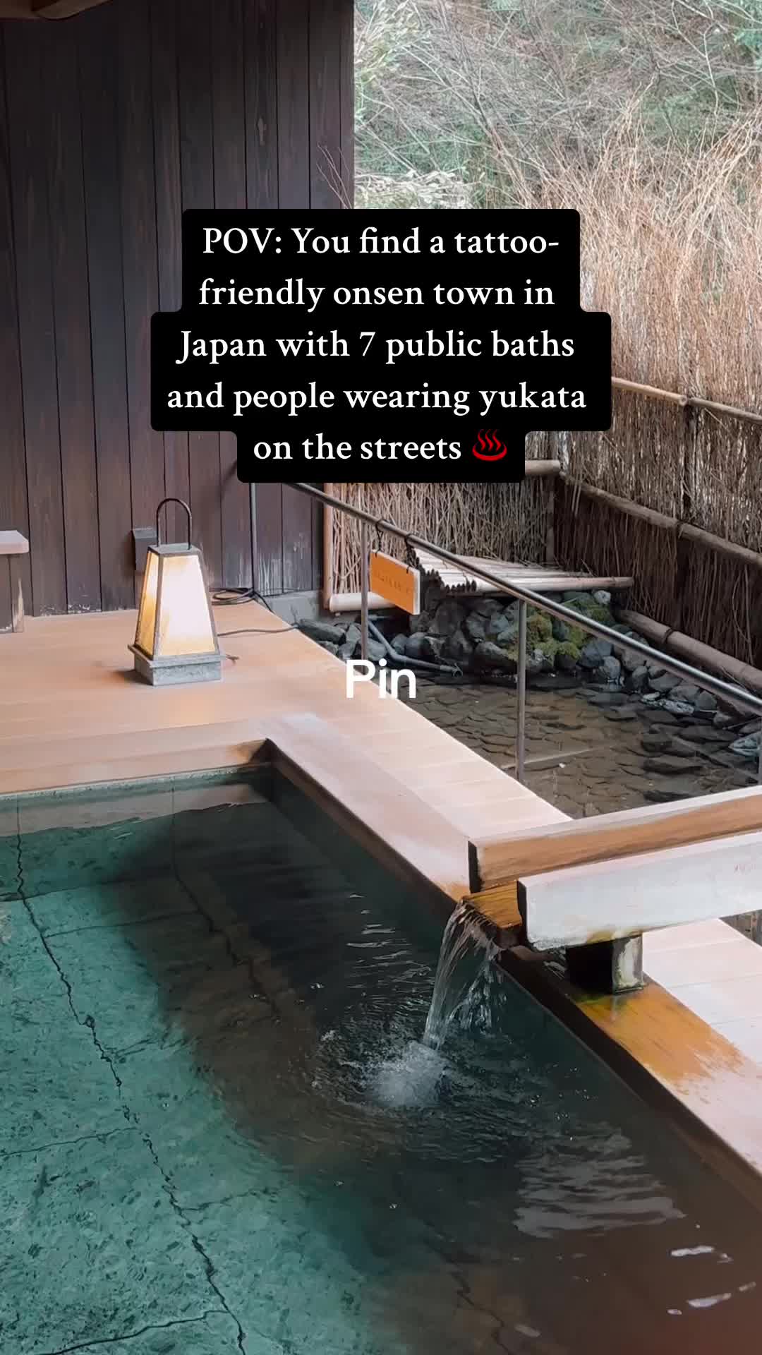 Tattoo-Friendly Onsen Town in Japan