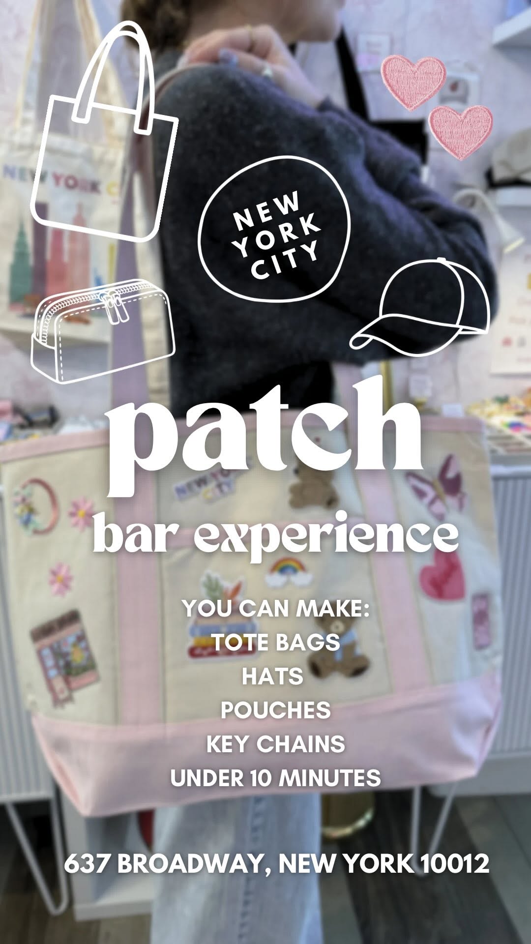 Little Market NYC Patch Bar Offers Custom Designs
