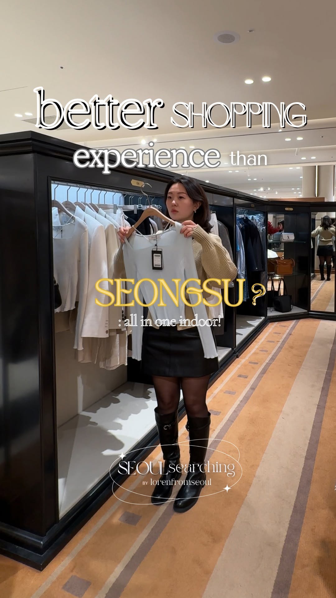 3 Shops in Seoul