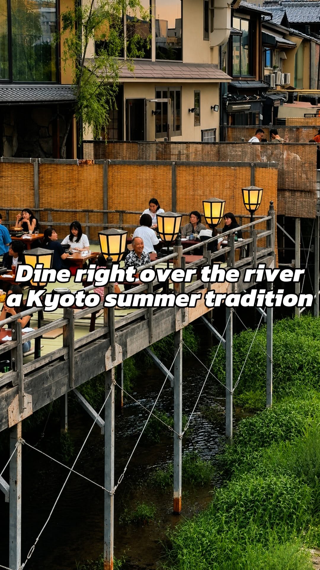 Kyoto's Kamo River Dining Experience