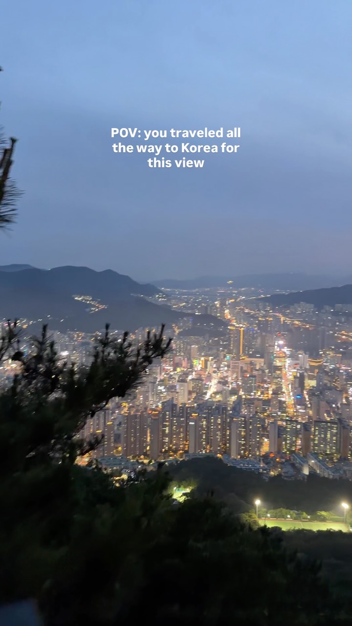 Busan's Golden Hour Sunset Spot