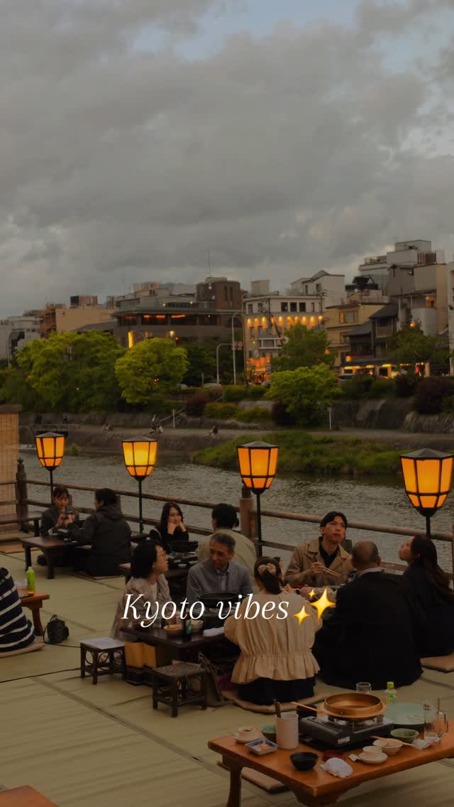 Kyoto Riverside Dining and Serene Evening Strolls