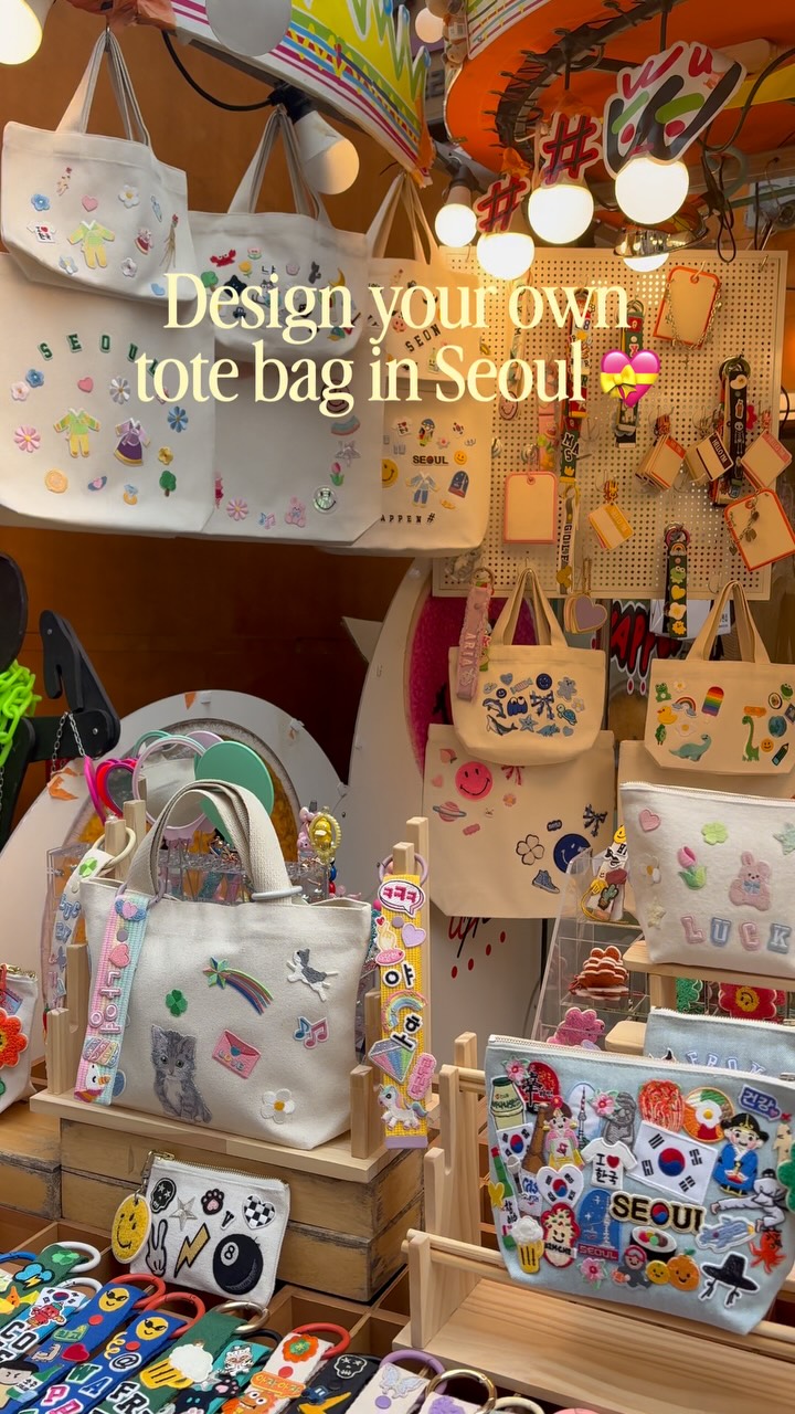 Customize Your Tote Bag In Seoul Stores