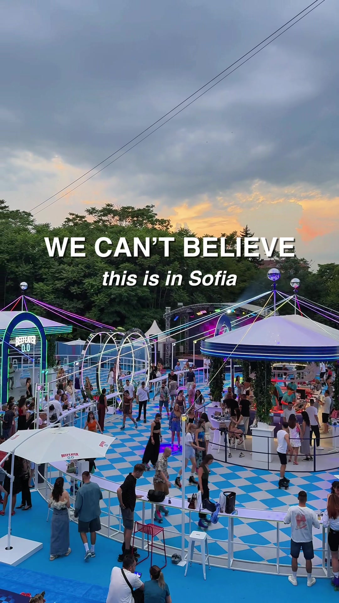 Drink Rink: Sofia's Neon Roller Disco Bar
