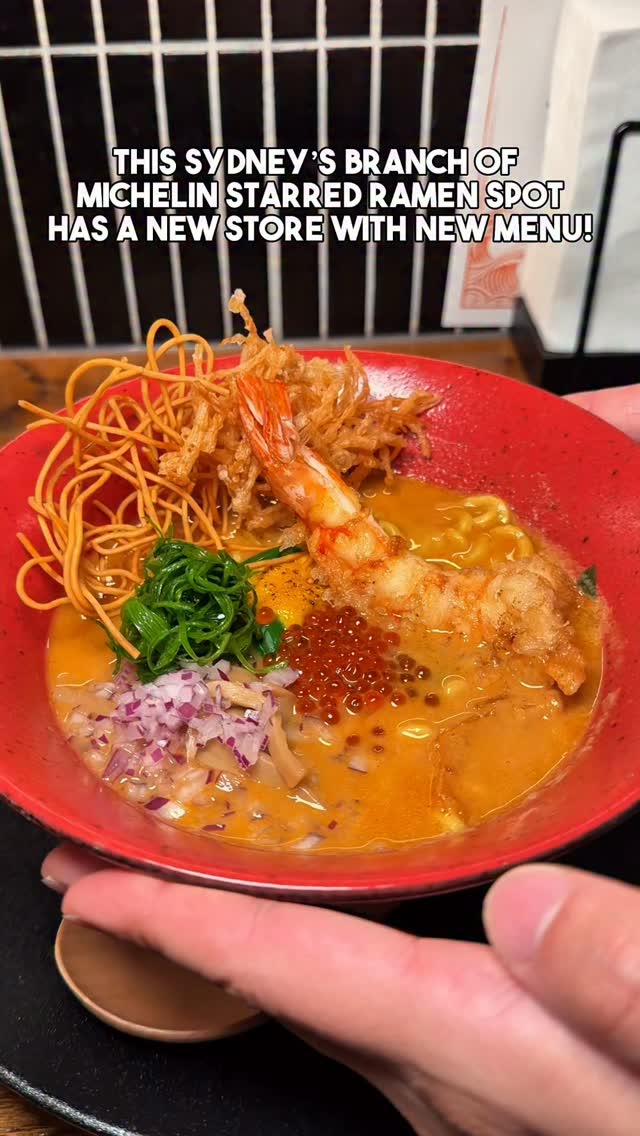 Michelin-Starred Ramen Spot Opens in North Sydney