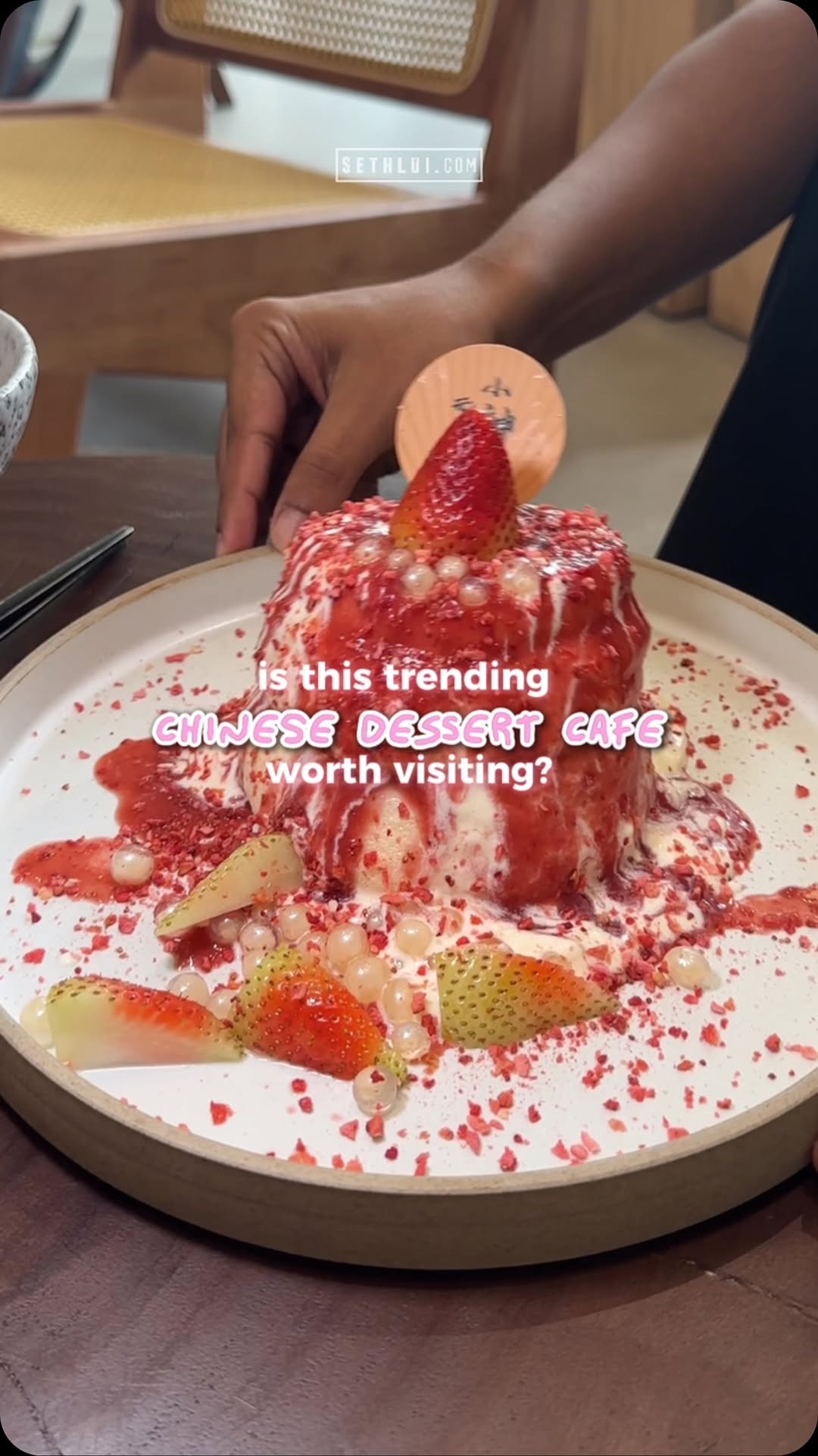 Newly Opened Chinese Dessert Cafe in Singapore