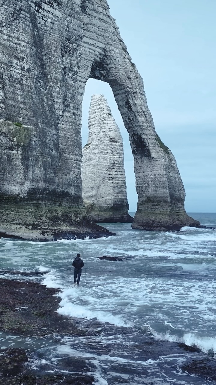 Normandy's Coastal Cliffs and Arches