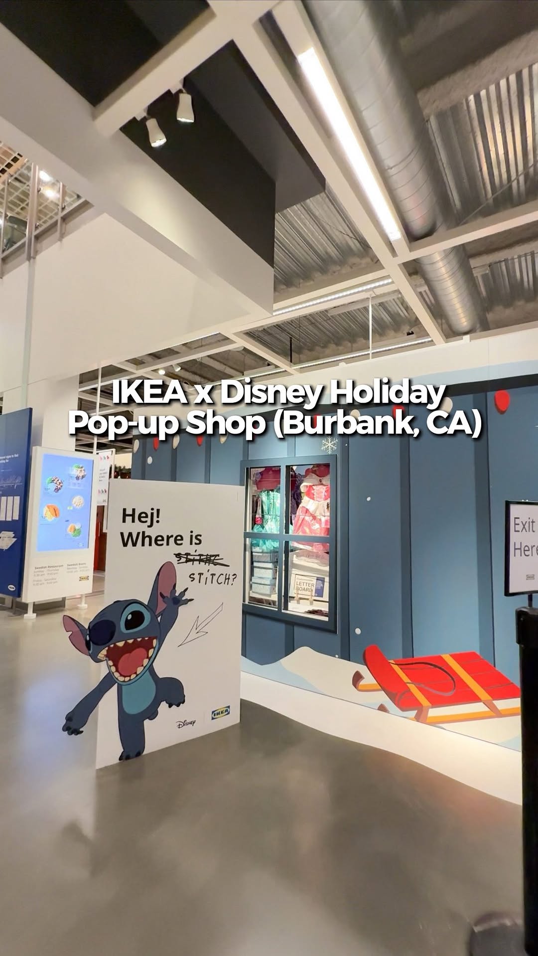 IKEA's Disney Holiday Pop-Up Shop