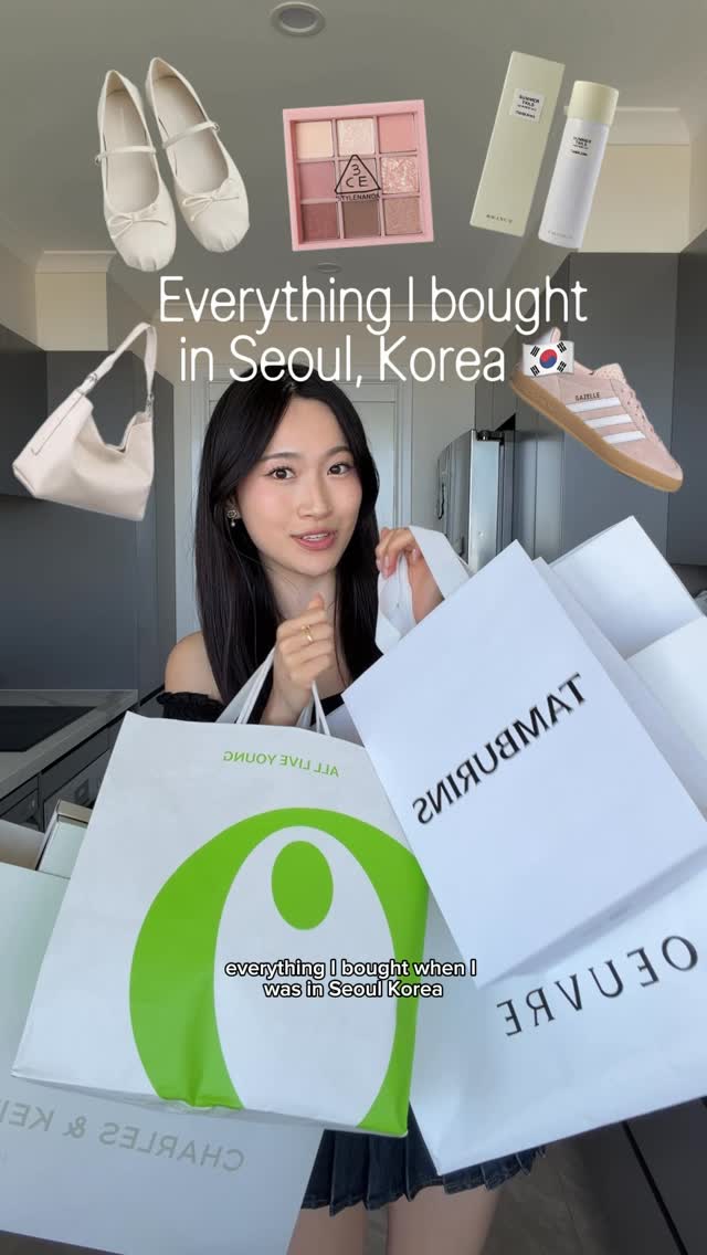 Seoul Shopping Haul: Beauty, Shoes, and Accessories