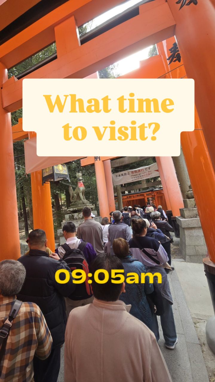 Fushimi Inari Shrine's Timed Visit Guide