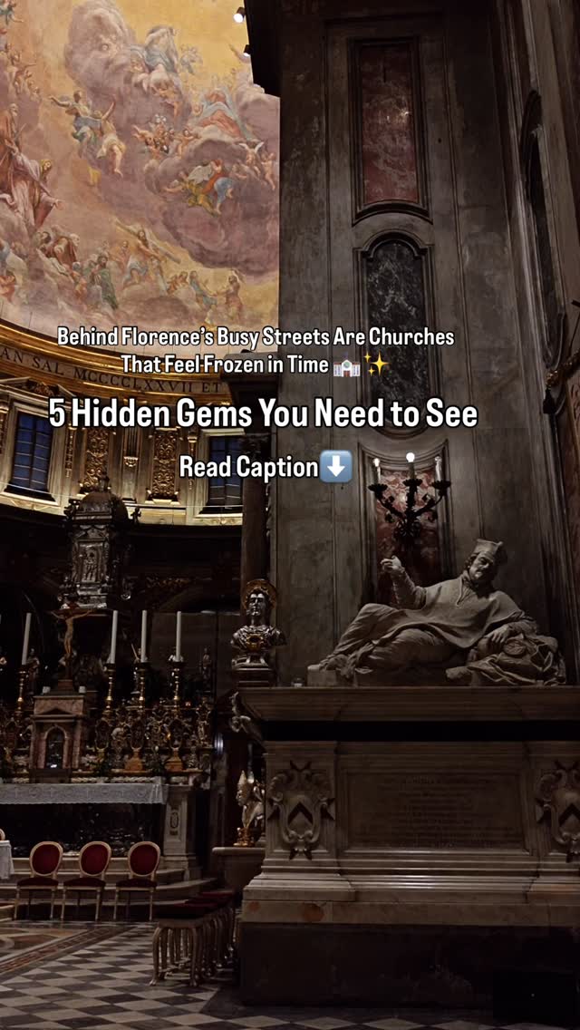 Hidden Florentine Churches With Serene Atmospheres