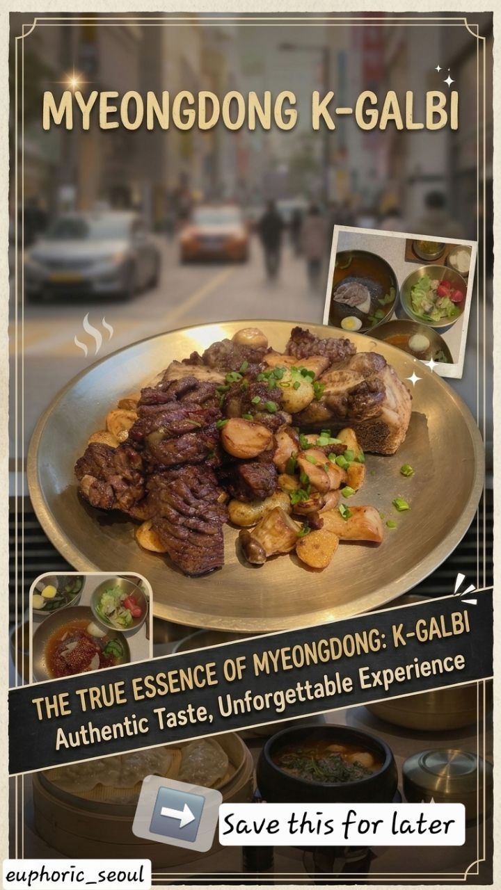 Myeongdong K-Galbi Offers Grilled Galbi and More