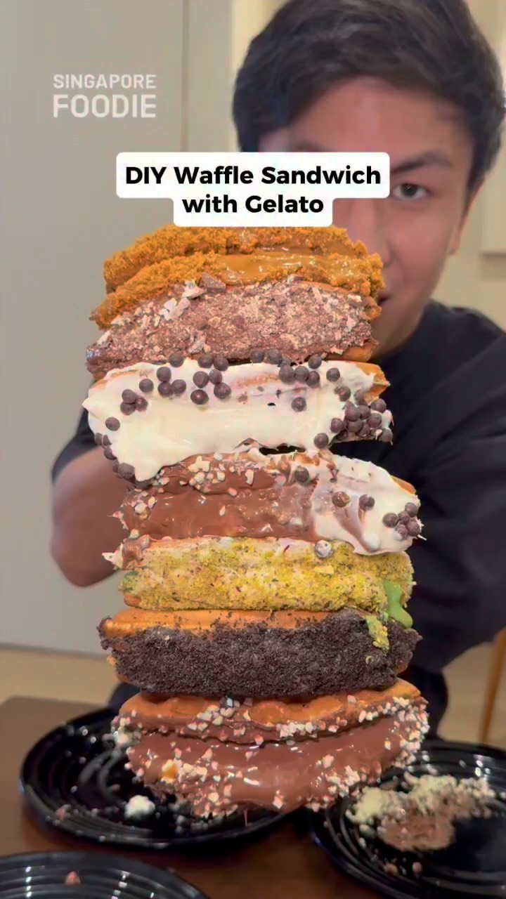 Aureffle's Waffwich and Gelato Creations