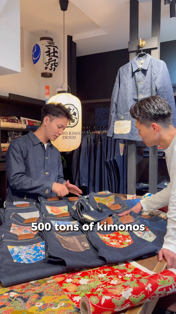 Tokyo Kimono Denim: Upcycled Kimonos into Unique Fashion