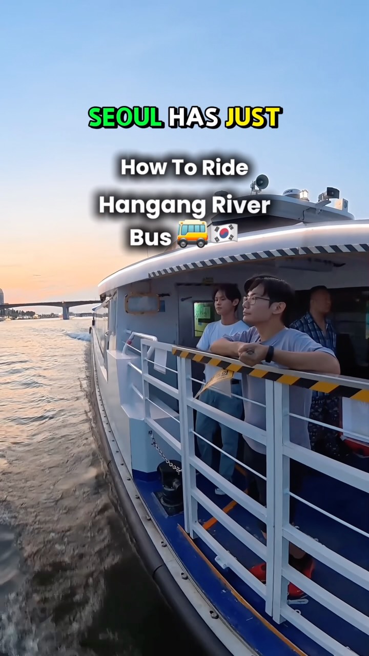 Explore Seoul Via the Hangang River Bus