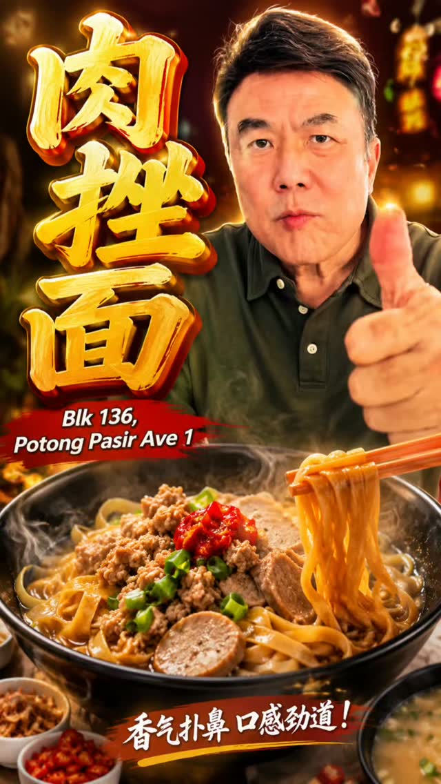 Potong Pasir Minced Meat Noodles Stall