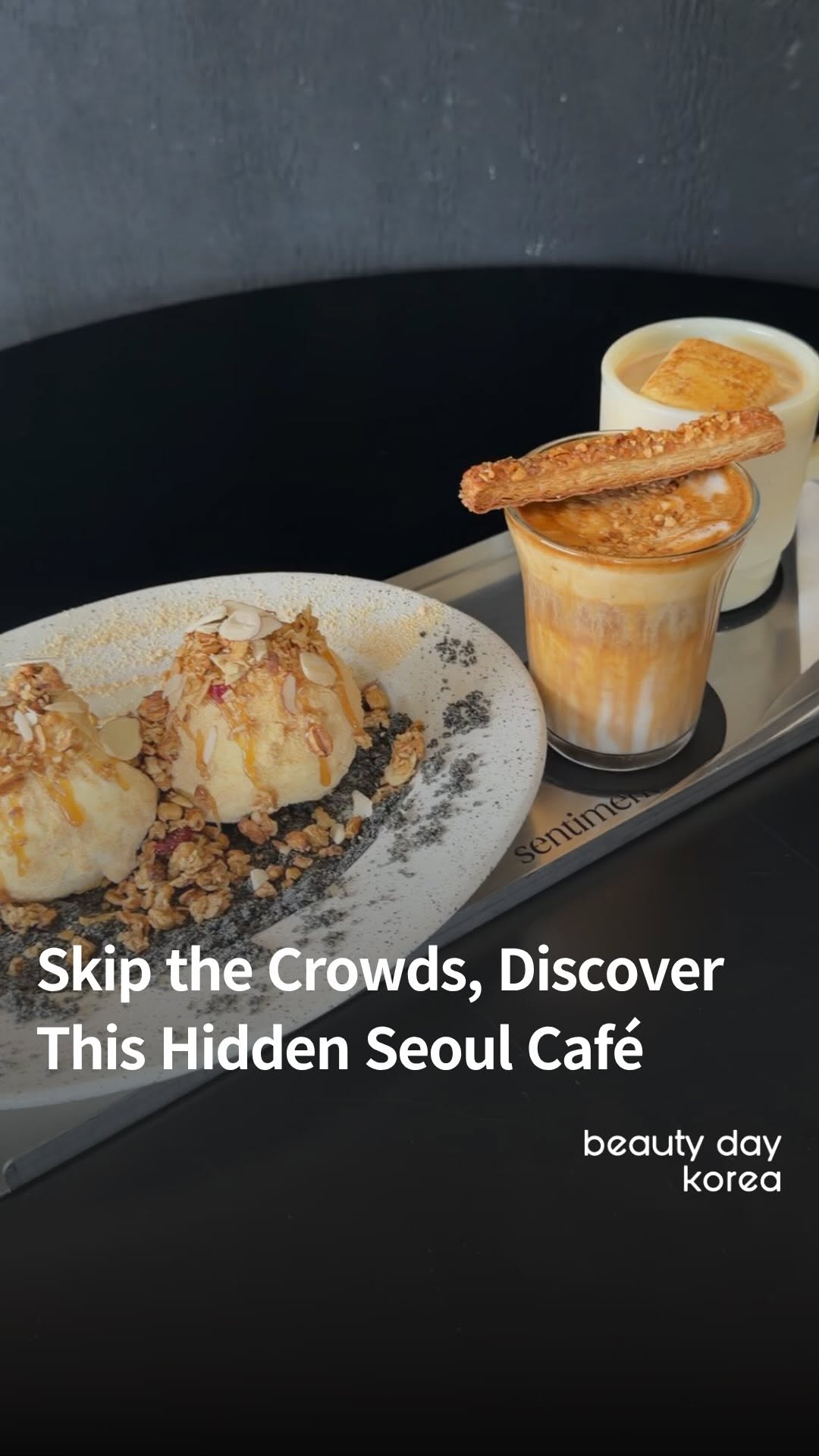 Sentiment Café's Unique Drinks and Frozen Dessert