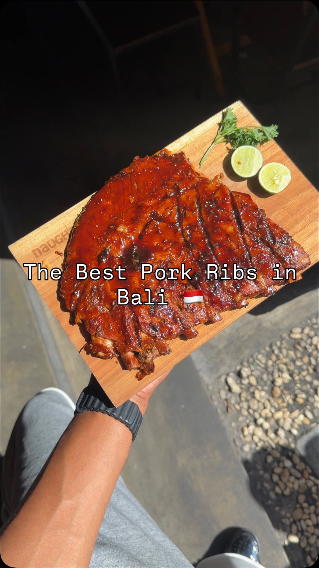 Pork Ribs and Crispy Belly at Naughty Nuri's