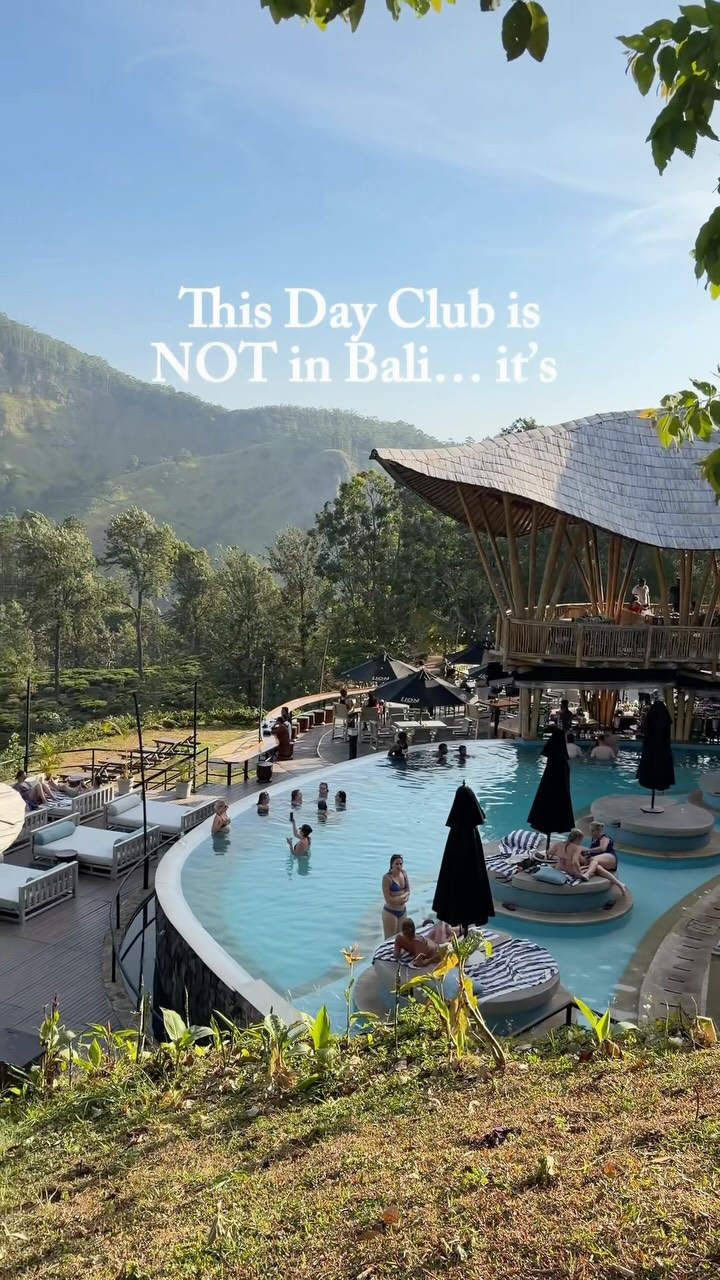 Sri Lanka's Pool Club After Mini Adam's Peak Hike