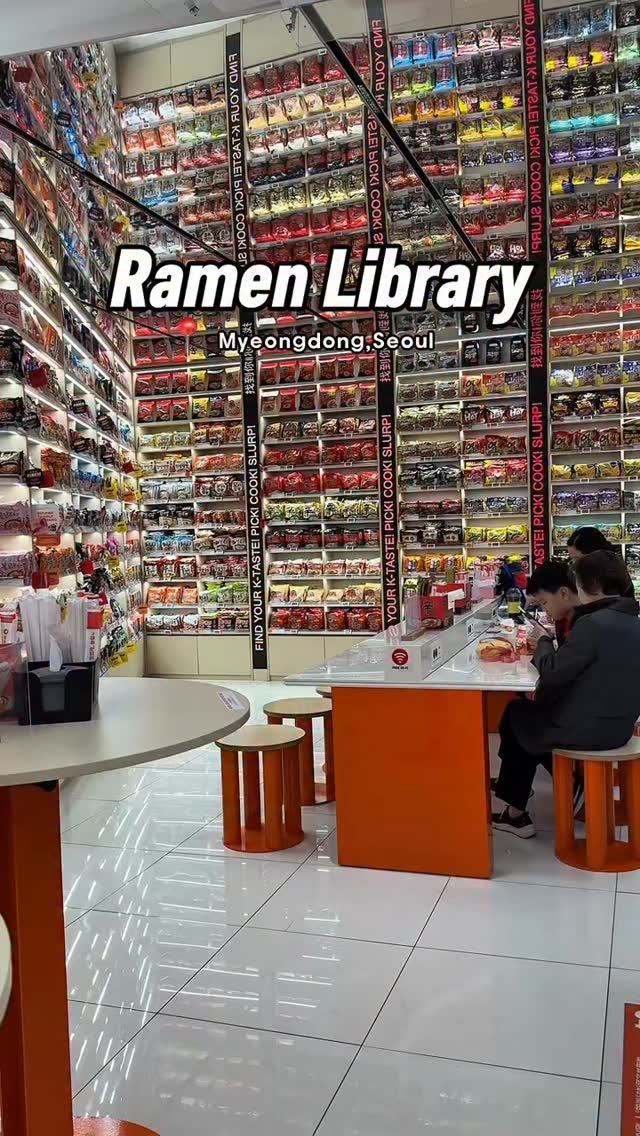 Ramen Library and Convenience Store Showcase Korean Delights