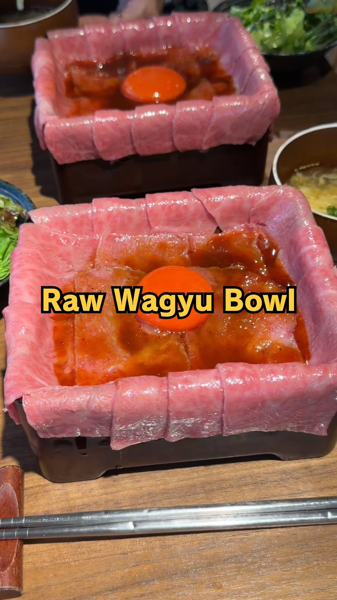 Wagyu Lunch Bowl At Hirokiya Shibuya